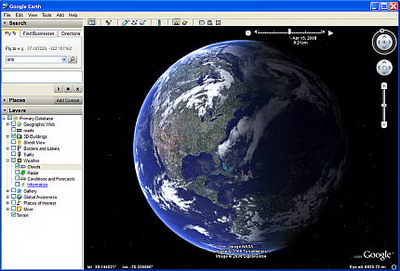 Google  on New Google Earth 4 3   Mapstor Com