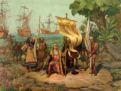 Columbus discovered America 