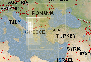 Албания - скачать набор топографических карт