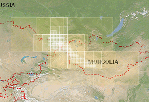 Altai - download topographic map set
