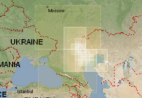 Астраханская обл - скачать набор топографических карт