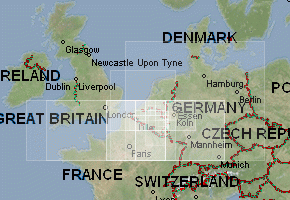 Бельгия - скачать набор топографических карт