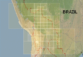 Боливия - скачать набор топографических карт