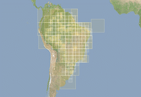 Бразилия - скачать набор топографических карт