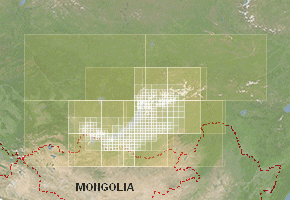 Buryat - download topographic map set