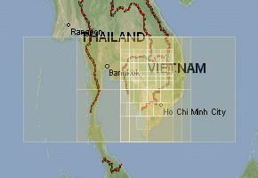 Cambodia - download topographic map set