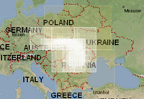 Carpathian - download topographic map set