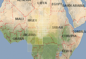 Download Chad Topographic Maps Mapstor Com