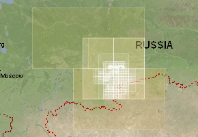 Chelyabinsk - download topographic map set