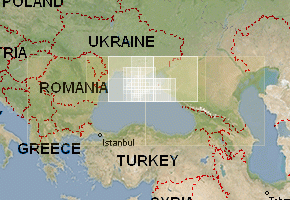Crimea - download topographic map set