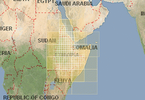 Ethiopia - download topographic map set