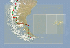 Falkland-Inseln - Topographische Karten downloaden 