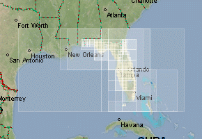 Флорида - скачать набор топографических карт