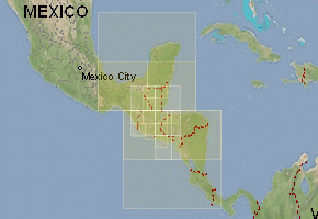 Гватемала - скачать набор топографических карт