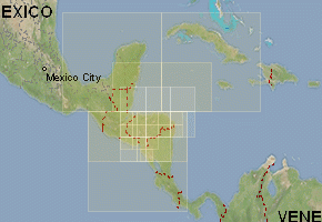 Гондурас - скачать набор топографических карт