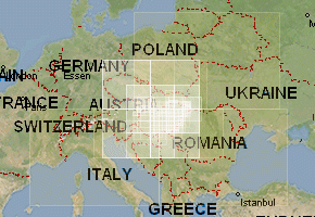Венгрия - скачать набор топографических карт