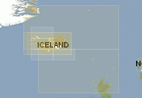 Исландия - скачать набор топографических карт