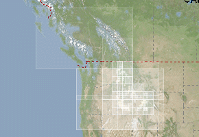 Айдахо - скачать набор топографических карт
