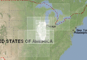 Illinois - download topographic map set