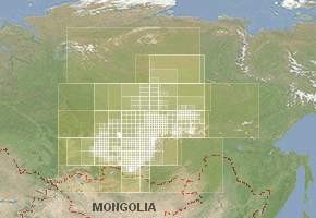 Irkutsk - download topographic map set