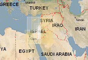 Израиль - скачать набор топографических карт