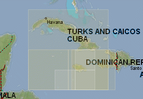 Jamaica - download topographic map set