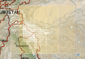 Karakoram - download topographic map set