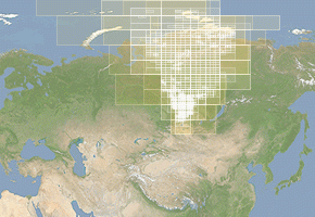 Krasnoyarsk - download topographic map set