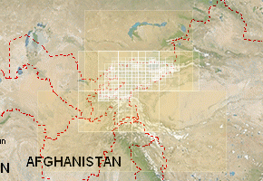 Kyrgyzstan - download topographic map set