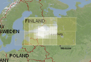 Leningrad - download topographic map set