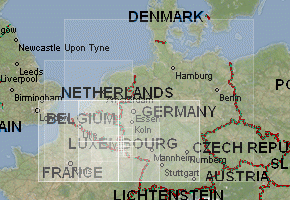 Люксембург - скачать набор топографических карт