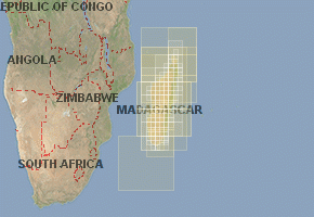Madagascar - download topographic map set