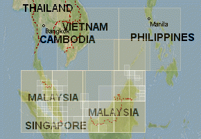 Малайзия - скачать набор топографических карт