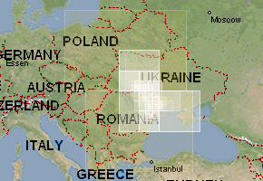 Молдавия - скачать набор топографических карт
