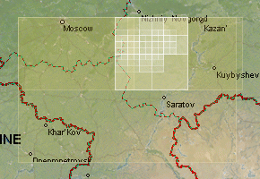 Мордовия - скачать набор топографических карт