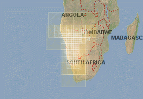 Намибия - скачать набор топографических карт