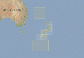 Новая Зеландия - скачать набор топографических карт