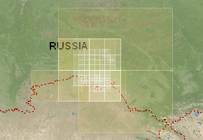 Omsk - download topographic map set