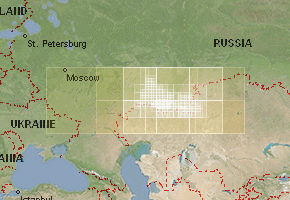 Orenburg - download topographic map set