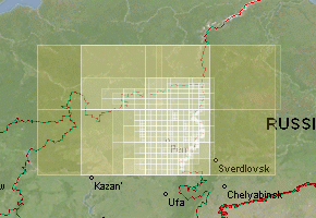 Пермский край - скачать набор топографических карт
