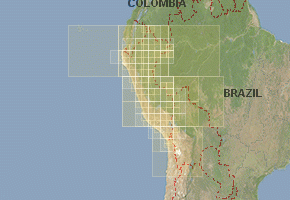 Перу - скачать набор топографических карт
