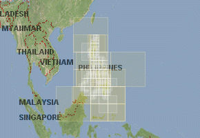 Филиппины - скачать набор топографических карт