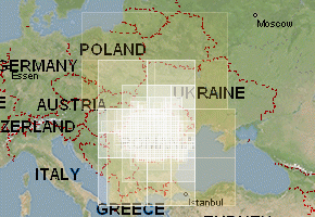 Румыния - скачать набор топографических карт