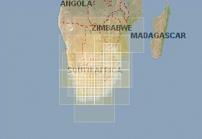 South Africa - download topographic map set