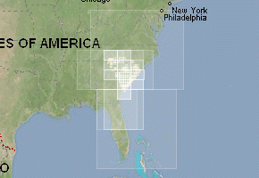 Южная Каролина - скачать набор топографических карт
