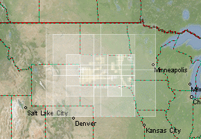 South Dakota - download topographic map set