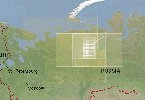 Приполярный Урал - скачать набор топографических карт