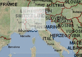 Switzerland - download topographic map set