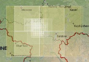 Tambov - download topographic map set