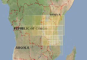 Tansania - Topographische Karten downloaden 